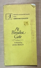 AT PARADISE GATE - UNCORRECTED PROOF BY JANE SMILEY