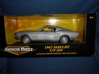 ERTL American Muscle 1/18 - Ford Mustang GT 1967 Millenium - Édition Limitée (neuf, Doré)