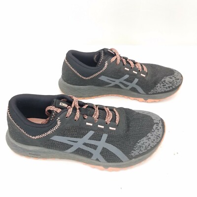 Asics Alpine XT Running Shoes Athletic Sneaker Black Pink T878N Womens Size 8.5