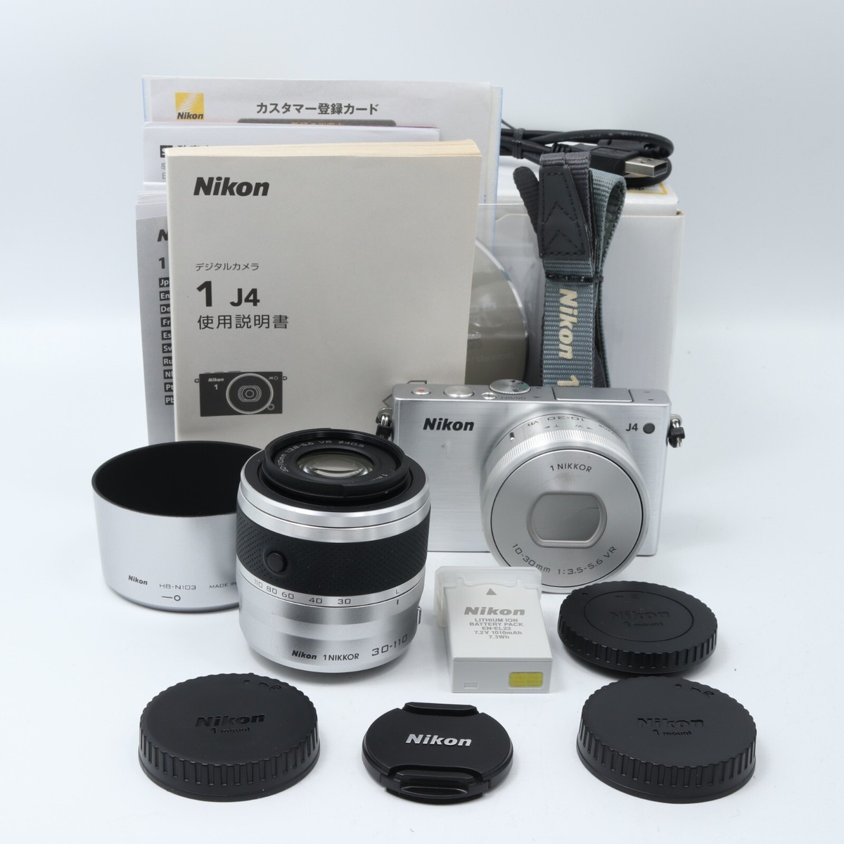 【Wi-Fi機能付】Nikon ニコン 1 J4　30-110mm望遠レンズ ニコン Nikon 1 J4 ダブルズームキット 価格比較 - 価格.com