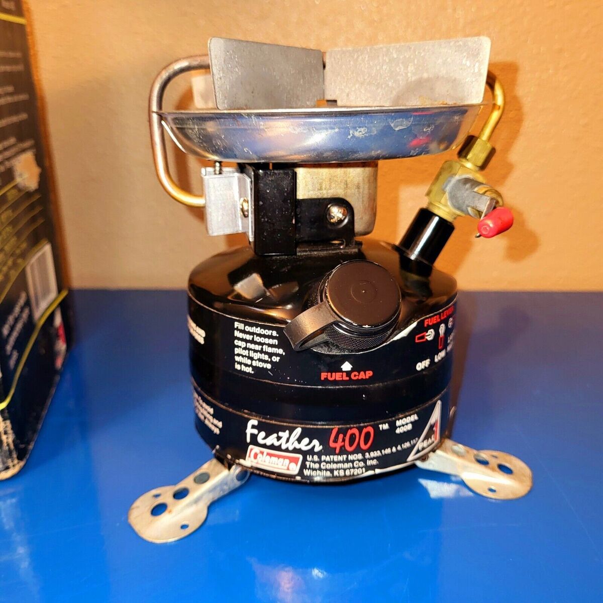 Coleman Peak 1 Feather 400 400b Single Burner Stove Camp Coleman Peak 1 Feather 400 400b Single Burner Stove Camp