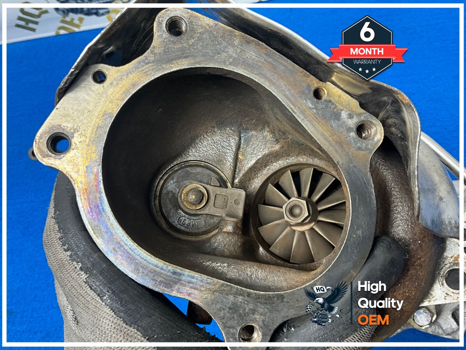 2007 BENTLET CONTINENTAL GTC LEFT SIDE TURBOCHARGER TURBO OEM