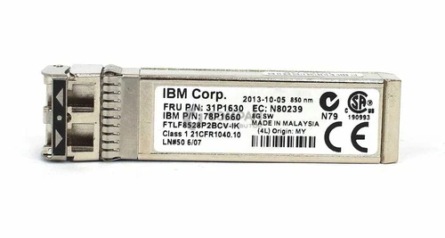 31P1630 IBM 8GB SFP+ SW FC 850NM OPTIC TRANSCEIVER