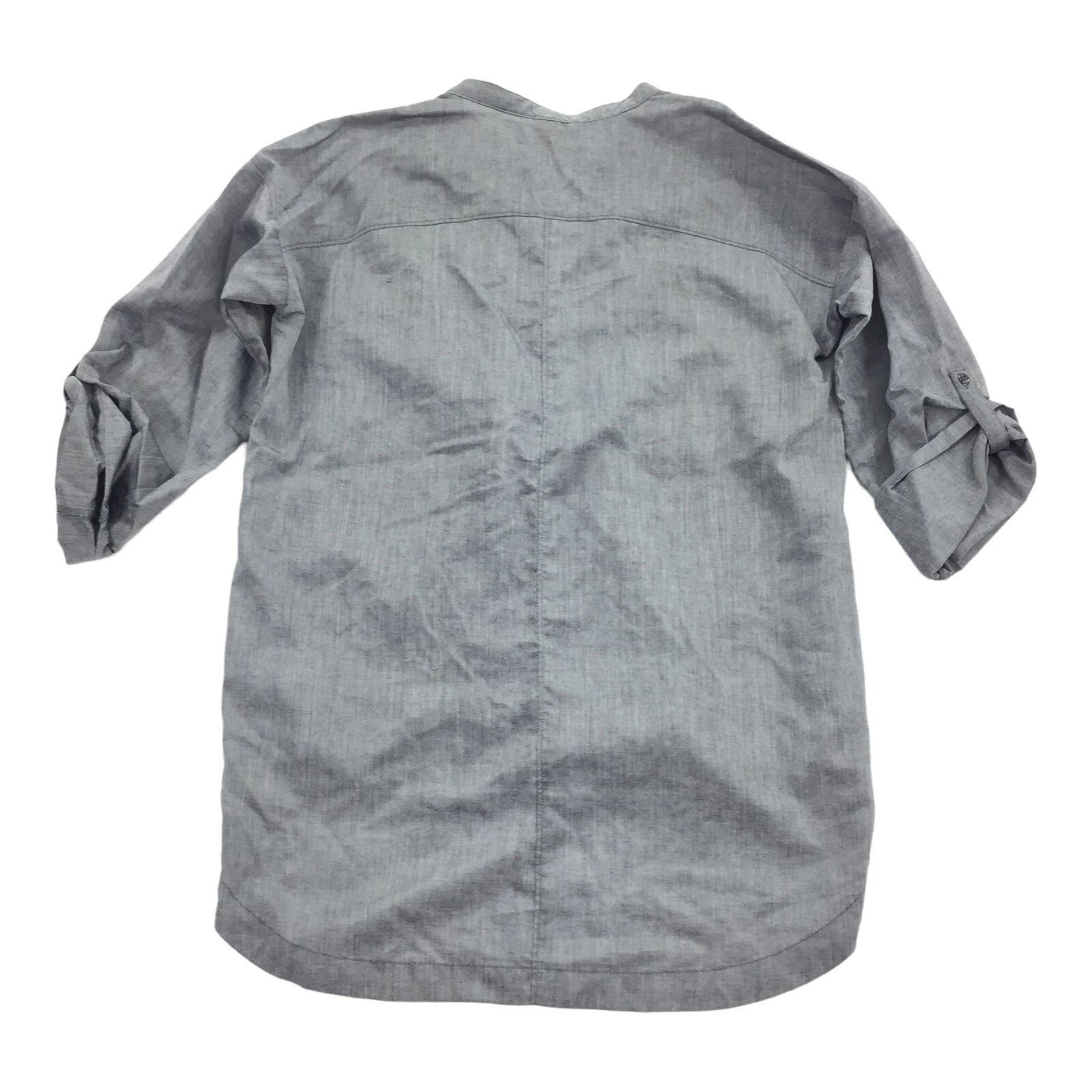 lole margot faux wrap casual shirt