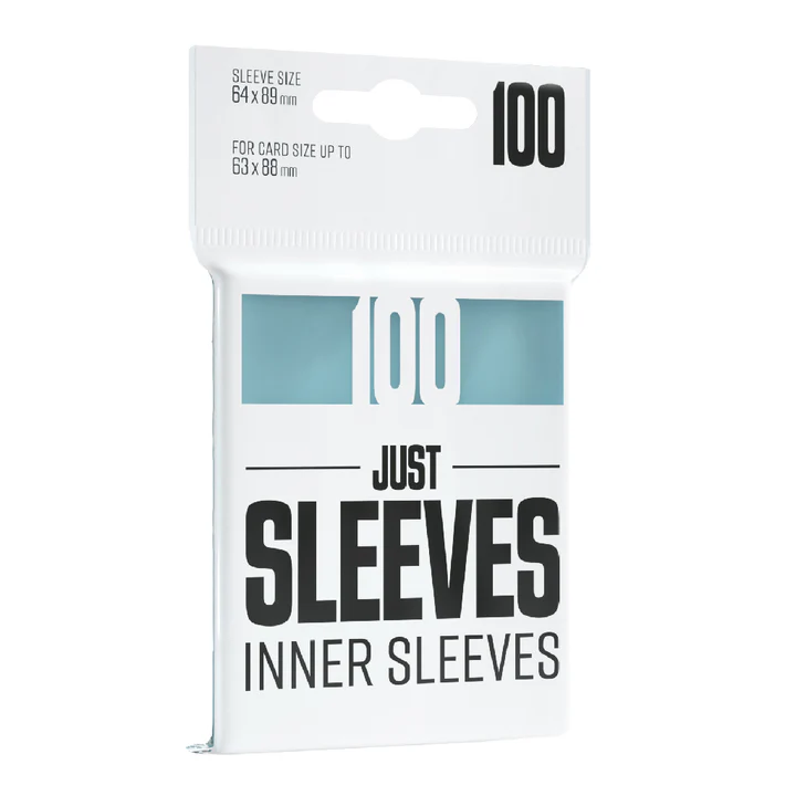 Gamegenic Sleeves: Just Sleeves - Inner Sleeves (100) GX1002