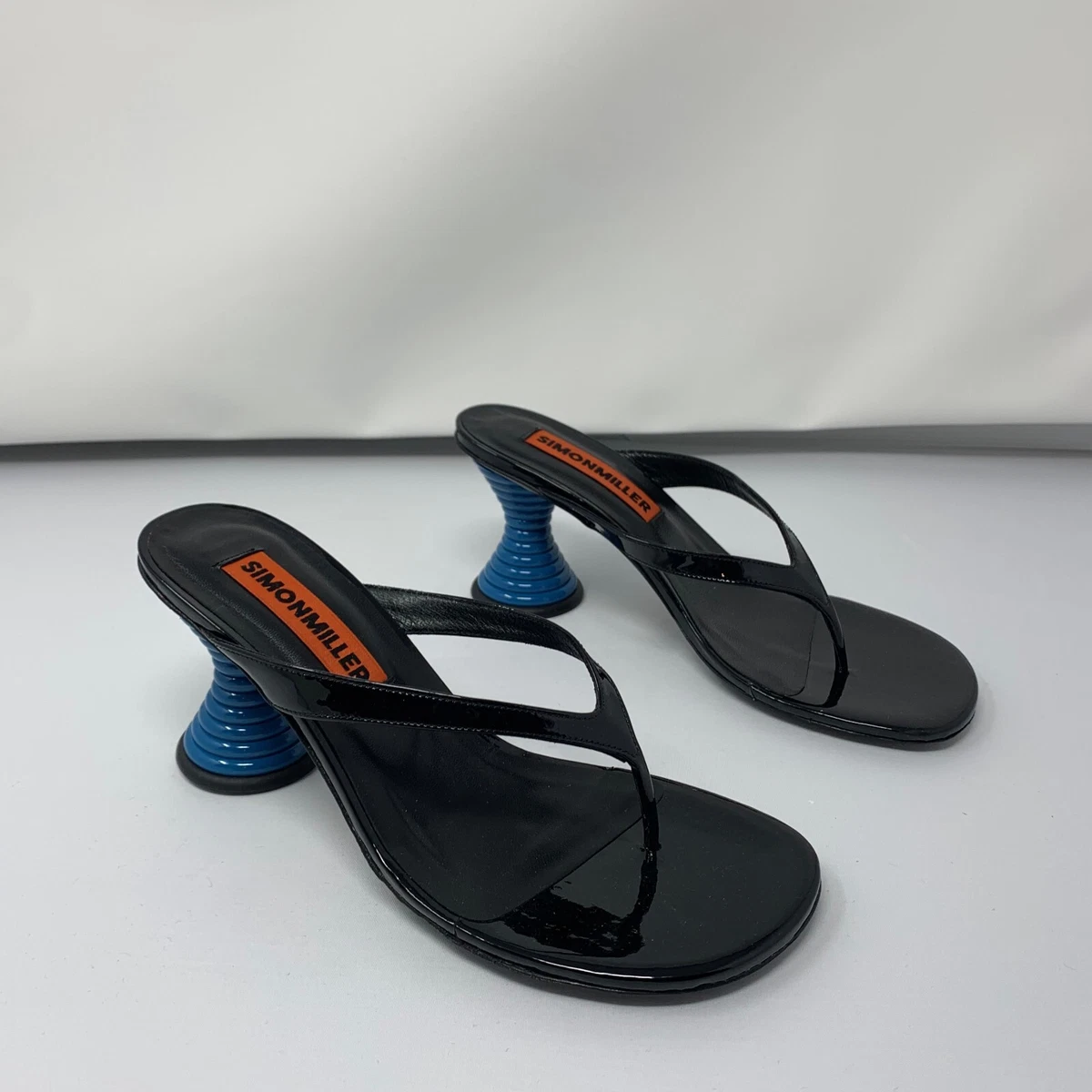 Kitten heel thong shop sandals