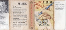 IAN FLEMING - ON HER MAJESTY'S SECRET SERVICE - UK 1ST 1963 w/DJ NPC