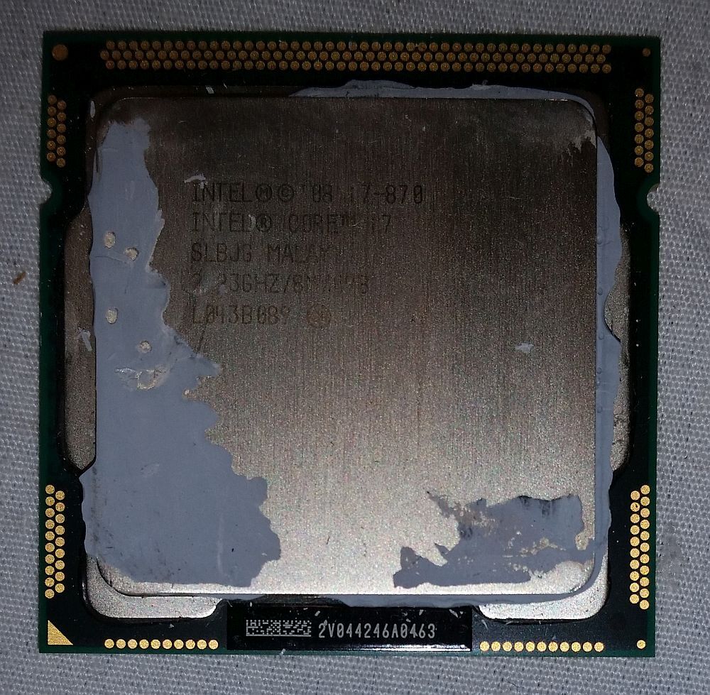 Intel Core i7 870 2.93GHz Socket LGA1156 Desktop CPU SLBJG