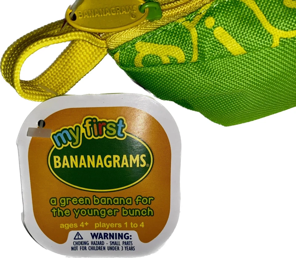 My First Bananagrams Word Tile Game "A Green Banana for the Younger Bunch" 4+ - Image 3 of 4
