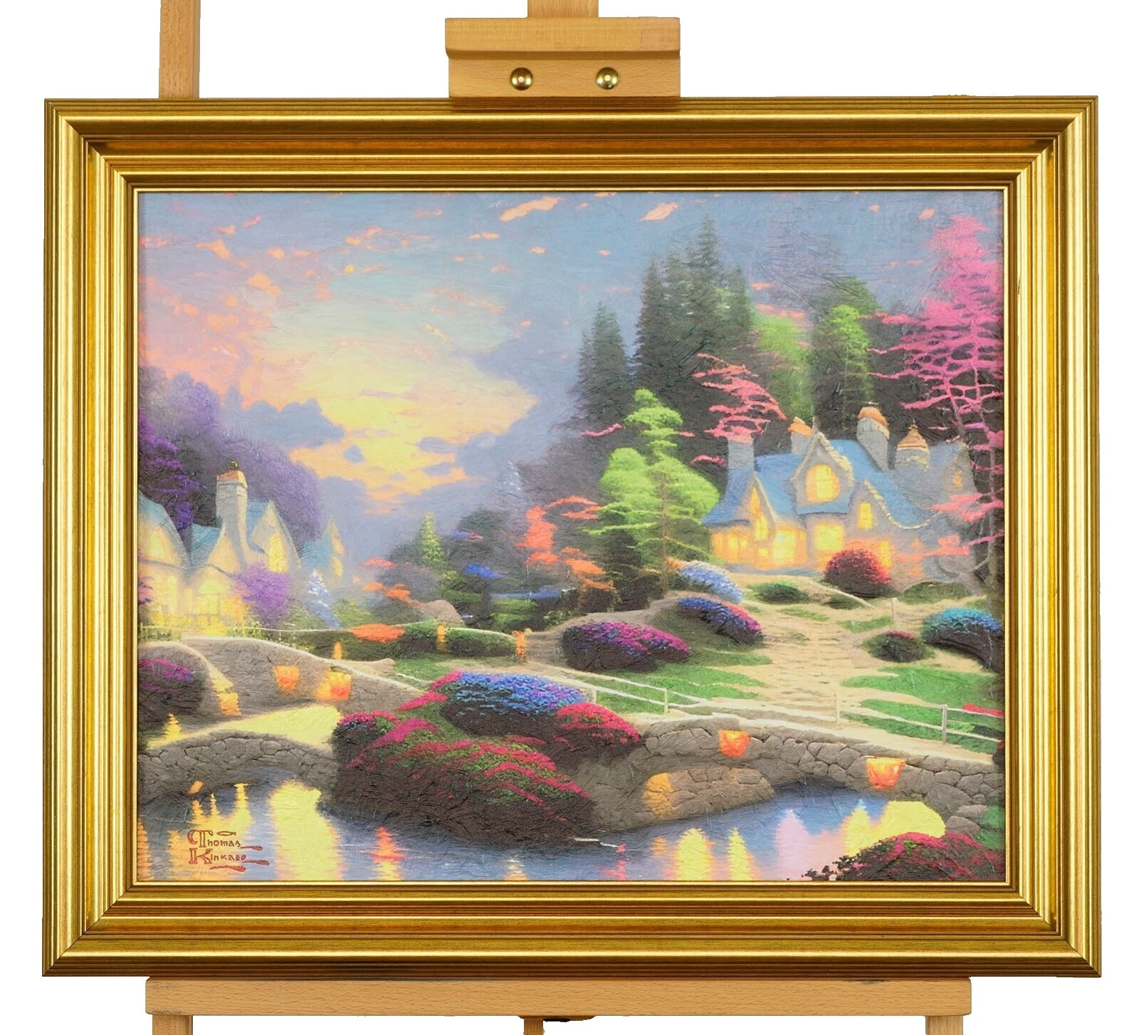 Thomas Kinkade 画布艺术绘画