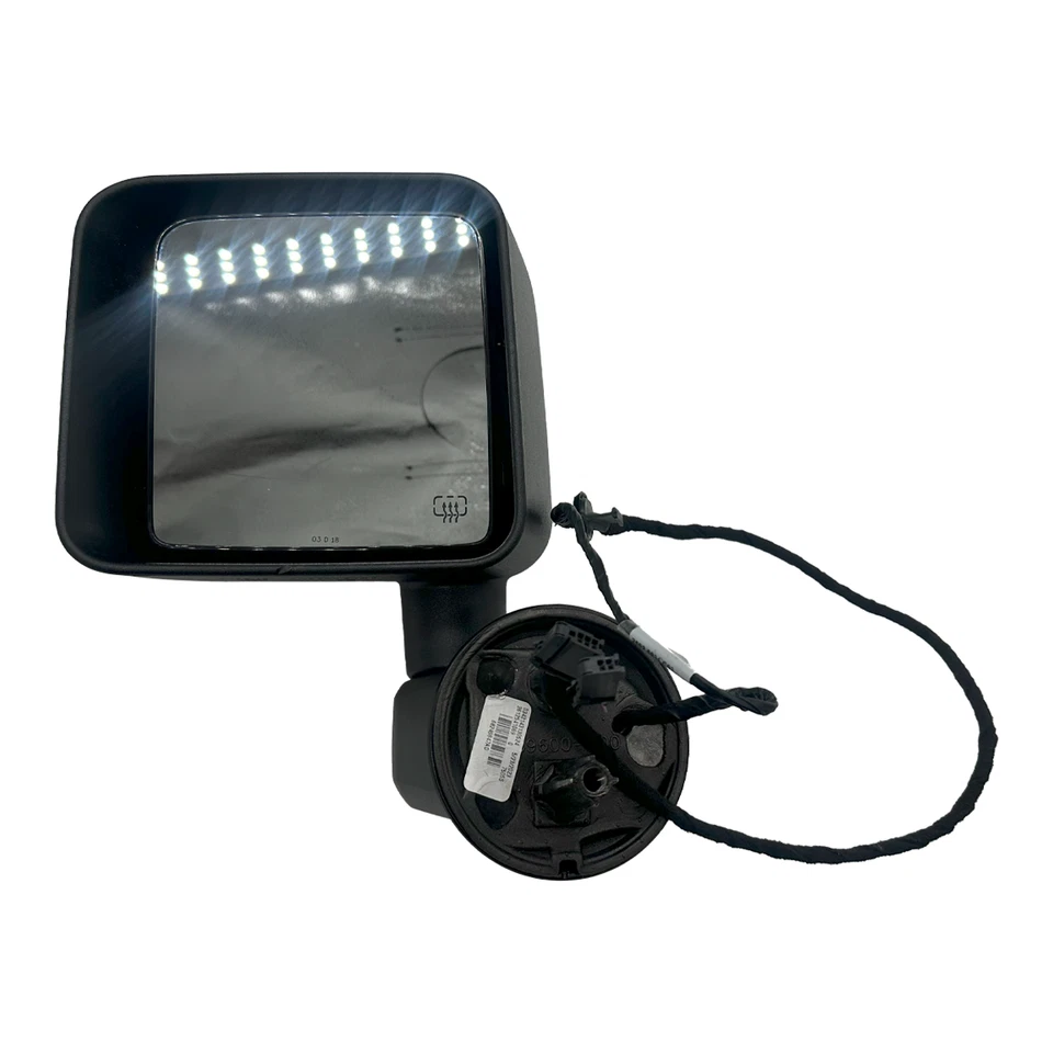 MOPAR EXTERIOR REARVIEW MIRROR DRIVER LEFT 2015-2018 JEEP WRANGLER 68249847AD Foto 2 de 4