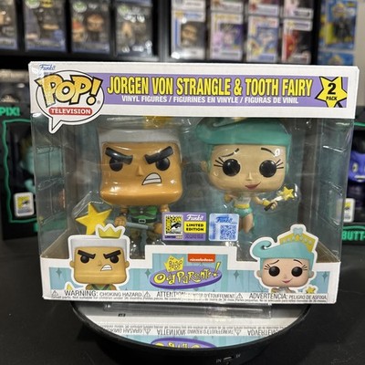 SDCC 2025 FUNKO POP! JORGEN VON STRANGLE & TOOTH FAIRY OFFICIAL STICKER 2 PACK