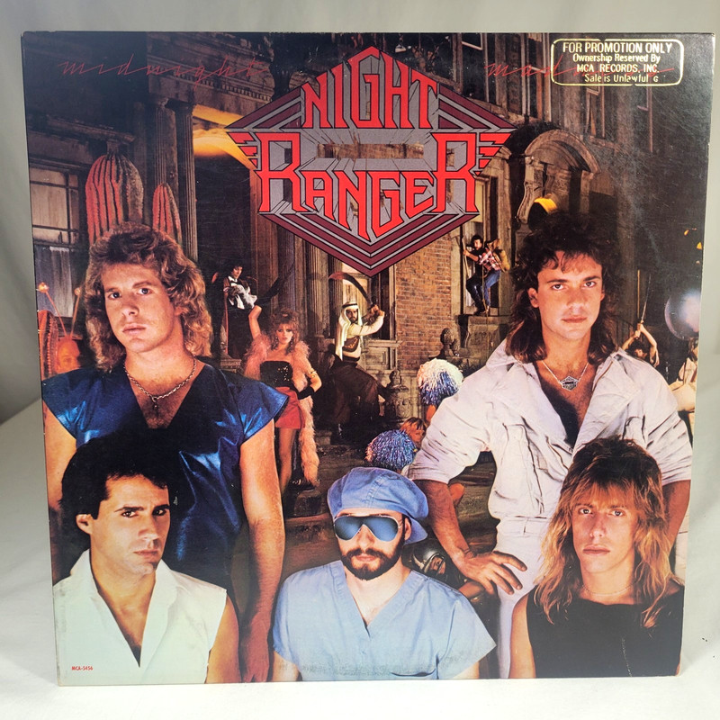 Night Ranger Midnight Madness Rare Promo Copy 1983 Vintage Vinyl LP (698)
