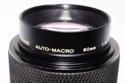 Rare and Famous OLYMPUS OM SYSTEM ZUIKO AUTO MACRO 90mm F2 y758 | eBay