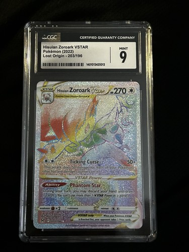 Hisuian Zoroark VSTAR graded PSA 9 for sale on eBay