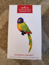 Hallmark Rainbow Lorikeet Keepsake Ornament Club Exclusive 2024