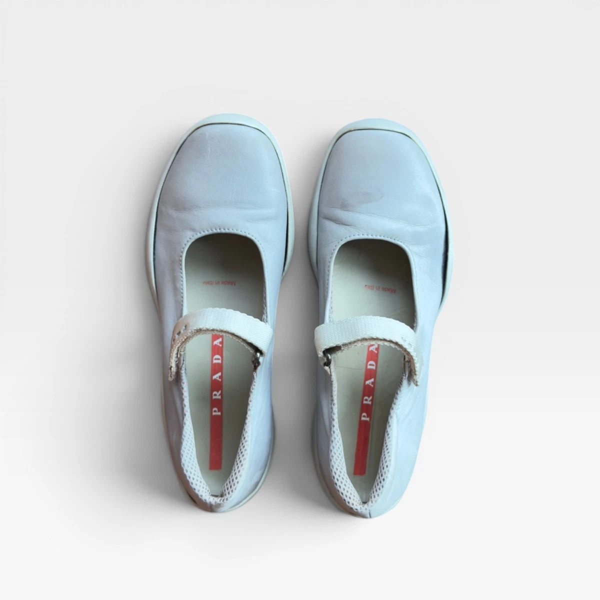 PRADA Women's Leather Upper Mary Jane for sale | eBay