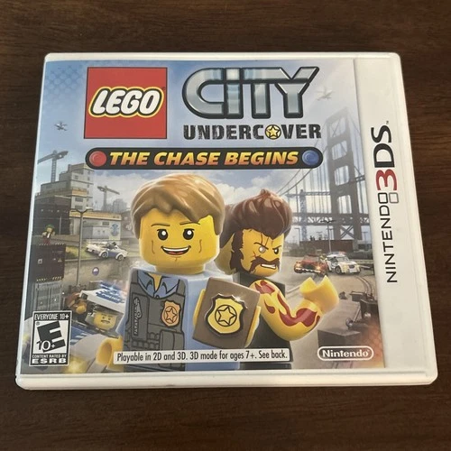 LEGO City Undercover: The Chase Begins (Nintendo 3DS, 2013) Complete with Manual