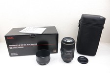 SIGMA 105mm f2.8 EX DG MACRO OS HSM LENS - NIKON F FIT - BOXED - GOOD CONDITION