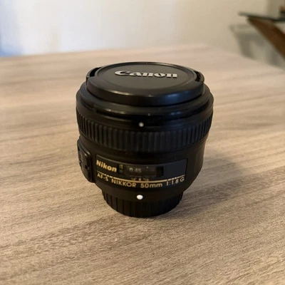 Nikon NIKKOR AF-S f/1.8 Camera Lenses 50mm Focal for sale | eBay