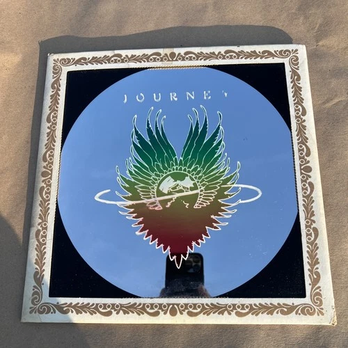 Journey – Evolution [1979] Carnival Mirror Rare Majestic. 12”x12”chip on R side