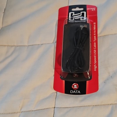 Hosa Technology High Speed USB Cable, Type A to Mini-B, 6 ft, USB-206AM