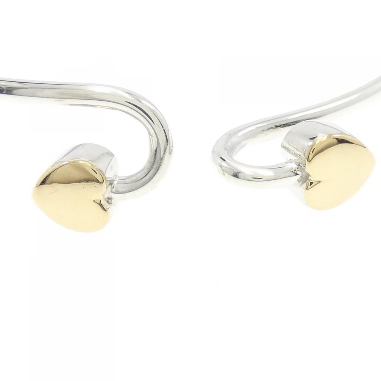 Tiffany Solid Double Heart Bangle - image 3