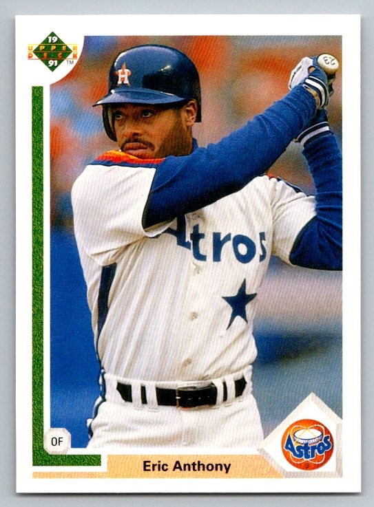 1991 Upper Deck Eric Anthony #533b Houston Astros