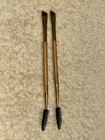 TARTE DOUBLE dual ENDS EYEBROW BRUSH Bamboo Handle BRAND NEW! Set Of 2 !!