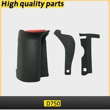 NEW For Nikon D750 Body Rubber Grip Rear Thumb Left FX Side Cover