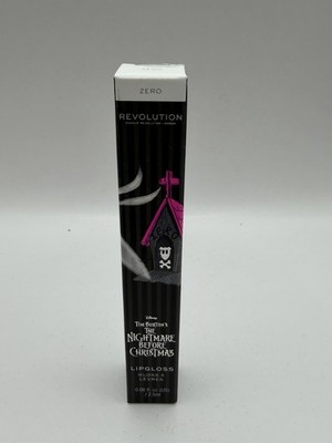 Makeup Revolution x Nightmare Before Christmas ZERO Lip Gloss Clear 0.08 fl.oz