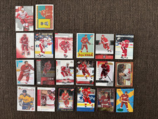 20 Card Niklas Lidstrom Lot Rookie + Regular Issues + Inserts Red Wings HOF