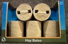 Big Country Toys Hay Bales - Set of 5 - 1:20 Scale - Farm Toys - Plastic Hay NEW
