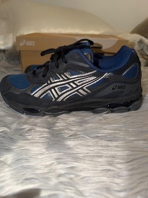 Size 9.5 - ASICS Gel NYC Independence Blue Pure Silver | eBay display picture 2