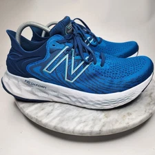 New Balance FFX1080 Blue Running Shoes Mens Size 11.5 Wide 2E M1080S11 NOINSOLES