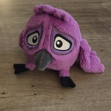 Angry Birds RIO Caged Bird Purple Plush Toy Commonwealth 2011 Rovio 5" No Sound