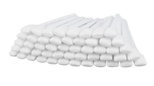 200pcs 5.11" Square Rectangle Foam Cleaning Swab Sticks for Solvent White 