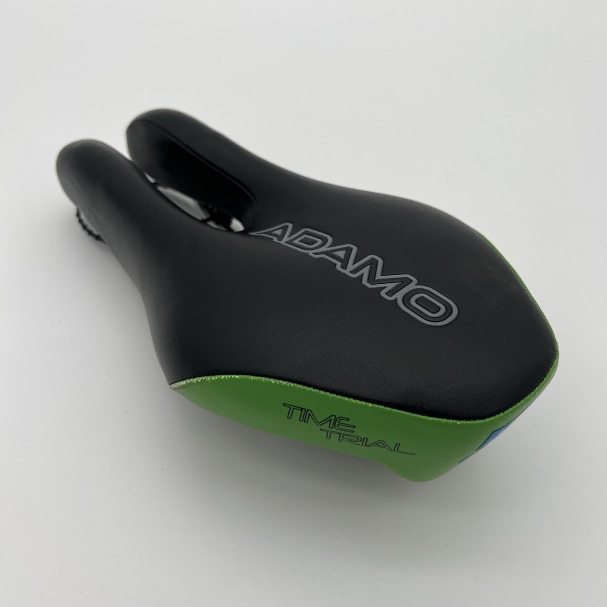 ISM Adamo Time Trial Noseless Bicycle Saddle Black/Green | eBay