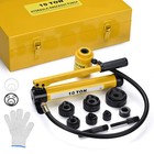 Yescom 1/2" to 2" Hydraulic Knockout Punch Set Electrical Conduit Hole Cutter — photo 1