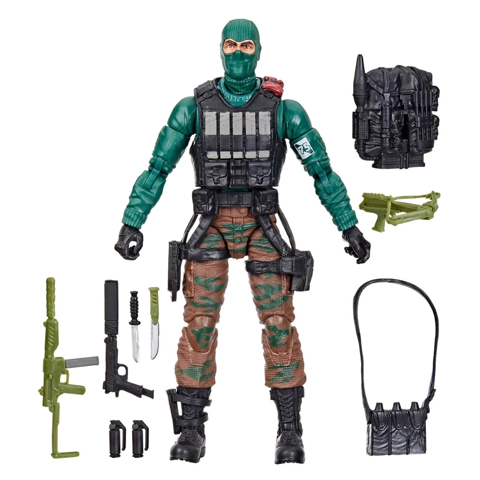 2024 G.I./GI Joe Serie Clasificada Retro CABEZA DE PLAYA 6" Figura NUEVA/SELLADA Leer Foto 4 de 4