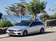 Roof Racks Crossbars lockable For Mercedes C Class Estate S206 2021-2026