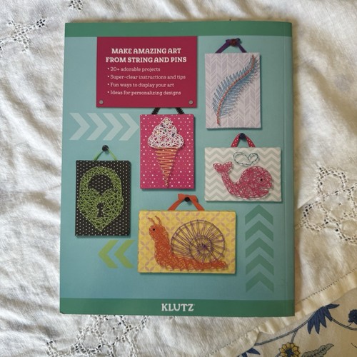 Klutz String Art Book How To Transform String And Pins Into Works Of Art - Picture 2 of 10
