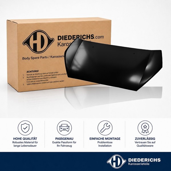 Motorhaube Diederichs 1485000 FÜR Ford Haube Motorraumhaube-image