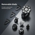  7 in 1Rotary Electric Shaver 4D Rechargeable Bald Body Hair Beard Trimmer Razo