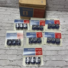 Vintage Flash Cube Lot Westinghouse 12 Flash NOS with Boxes