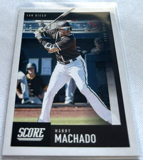 2020 Panini Chronicles Score Baseball Manny Machado San Diego Padres #18