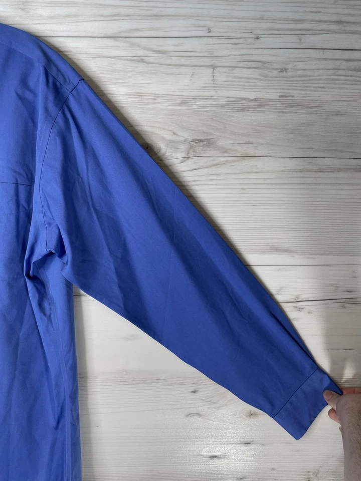 Camisa Jos A Bank Para Hombres 15.5 34 Azul Ajuste A Medida Viajero Algodón Vestido Formal Foto 3 de 4