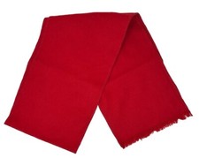 Classic Winter Wool Neck Scarf Unisex 8.5" x 58" Fringe Snow Rain Windy