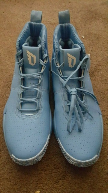 Damian Lillard 5 Adidas Men's Basketball Shoe Size 13 Light Blue | eBay