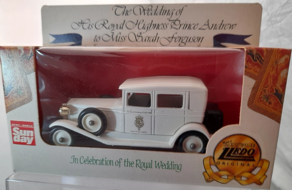 LLEDO - DAYS GONE - LP1902 & 03 ROLLS-ROYCE PHANTOM - ROYAL WEDDING 1986 - MIB - Image 2 of 3